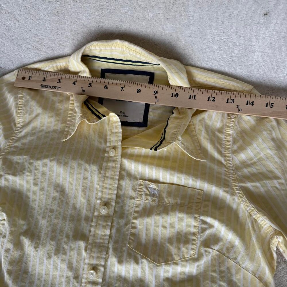 Abercrombie-fitch Women's Yellow Shirt - Picture 7 of 8